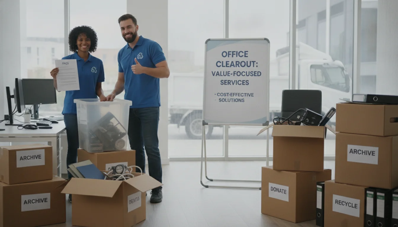 Office Cleanout FAQs: Cost, Scheduling, Electronics & What’s Next in Kennesaw